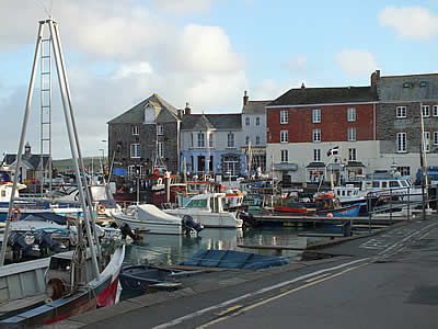 Fishing trips run from the harbour in Padstow